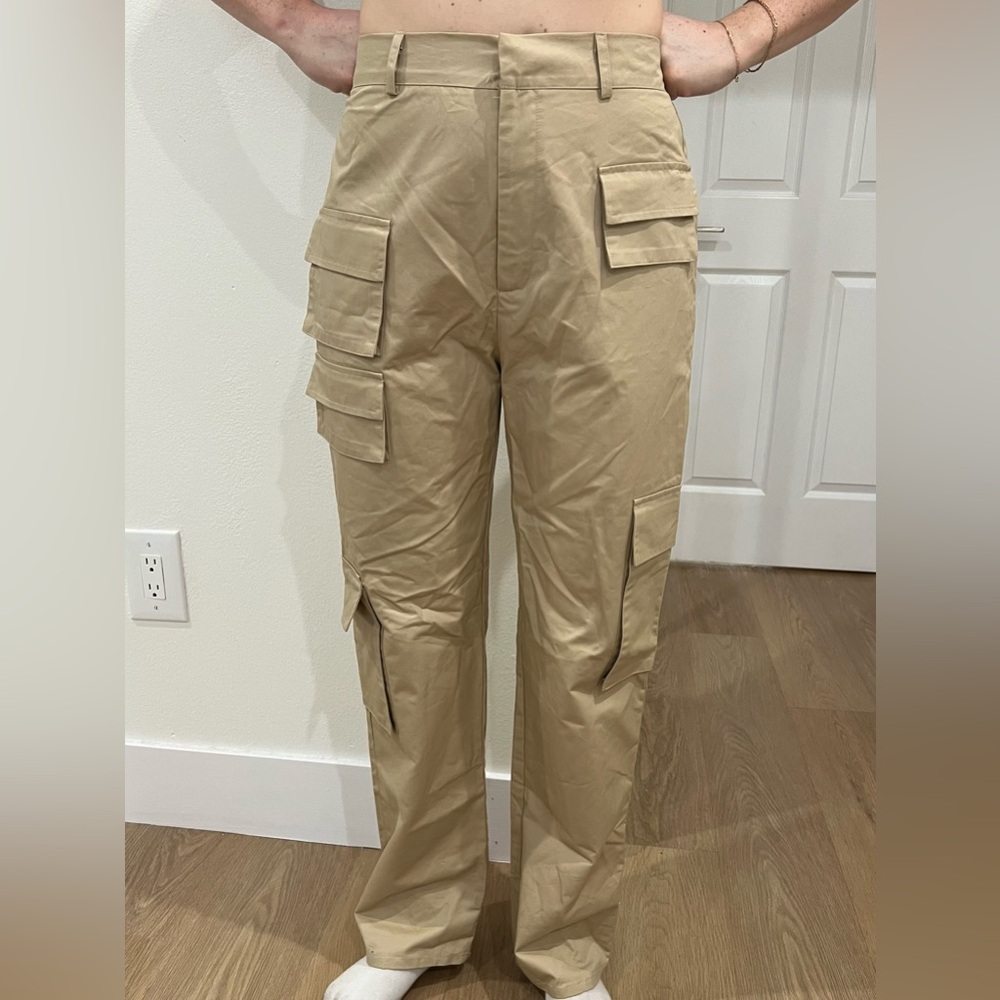 Rebel Flow tan cargo pants